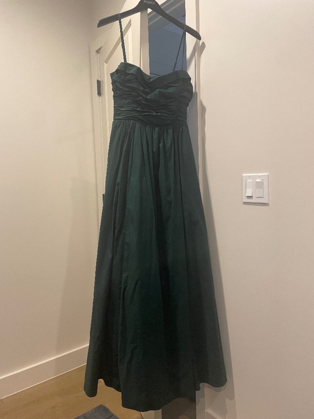 Reformation Kastoria Dress Green - Size 10